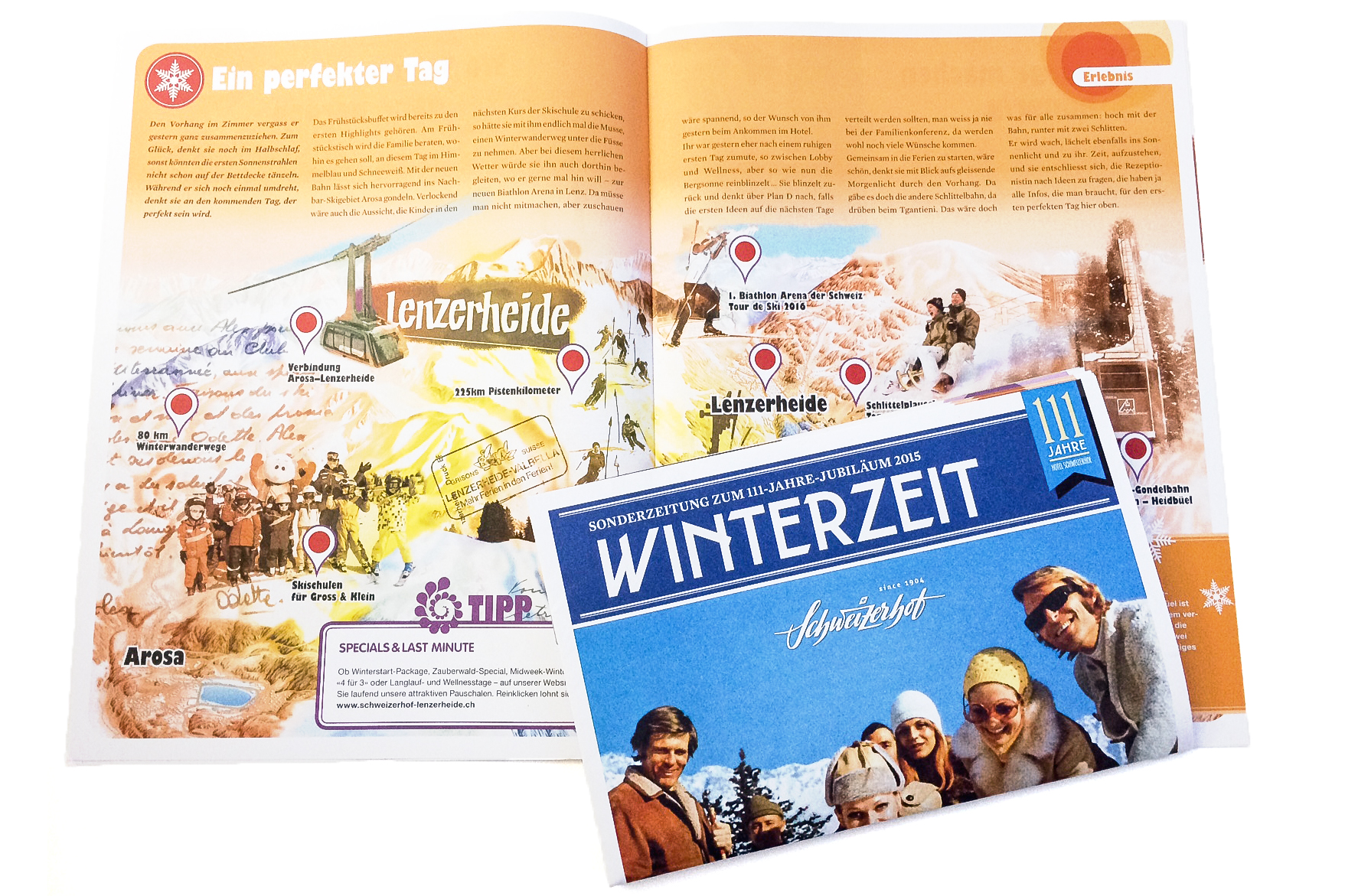 Winerzeitung Hotel Schweizerhof, Lenzerheide